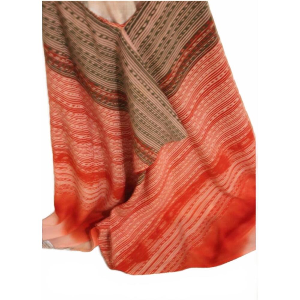 Dkny Pink Pattern Flowing Strappy Shift Summer Dr… - image 5